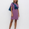 Платье Футер (фиолетовое)